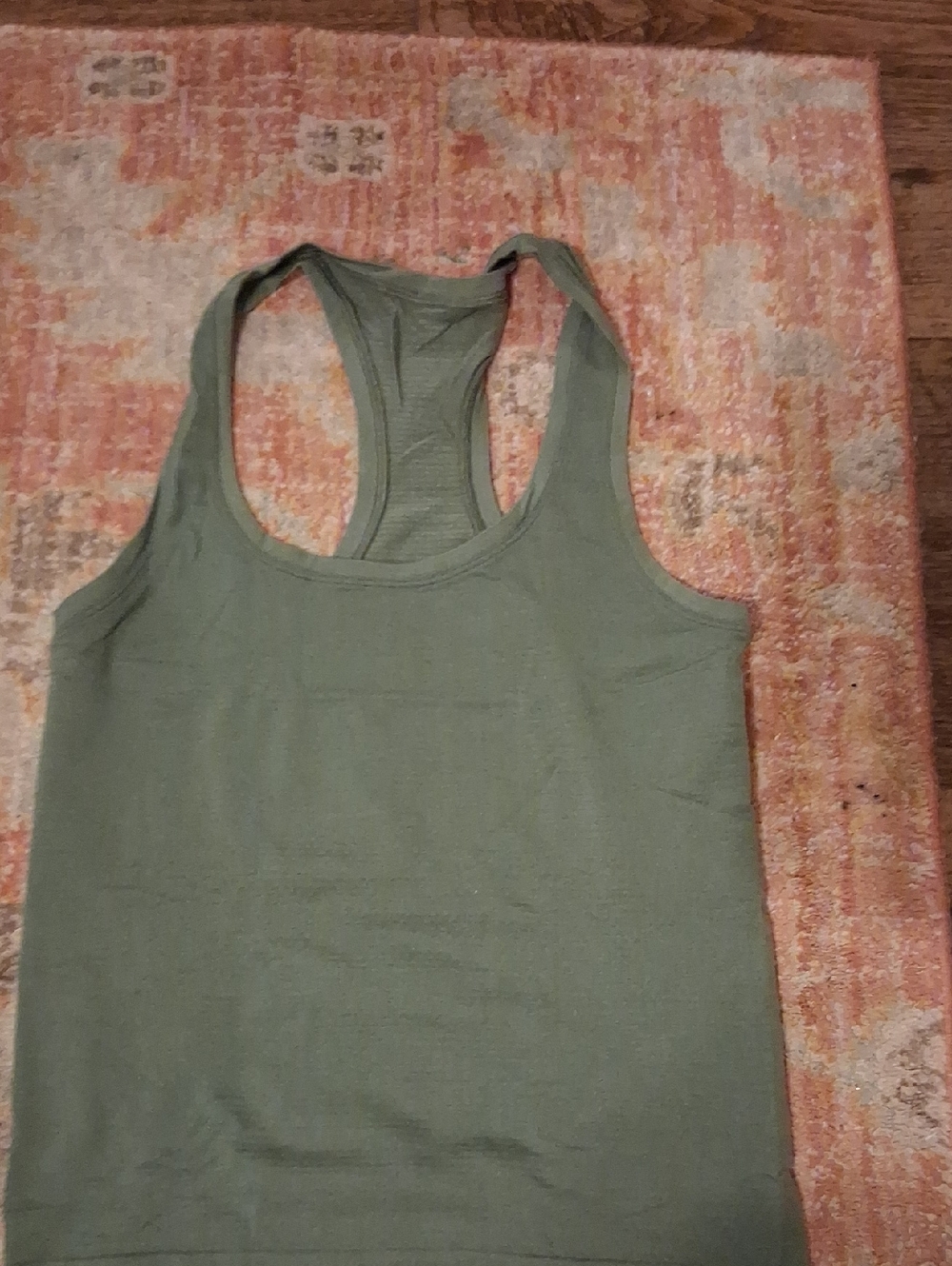 lululemon athletica Olive Green Racerback Tank